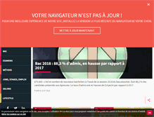 Tablet Screenshot of letudiant.fr