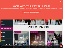 Tablet Screenshot of jobs-stages.letudiant.fr